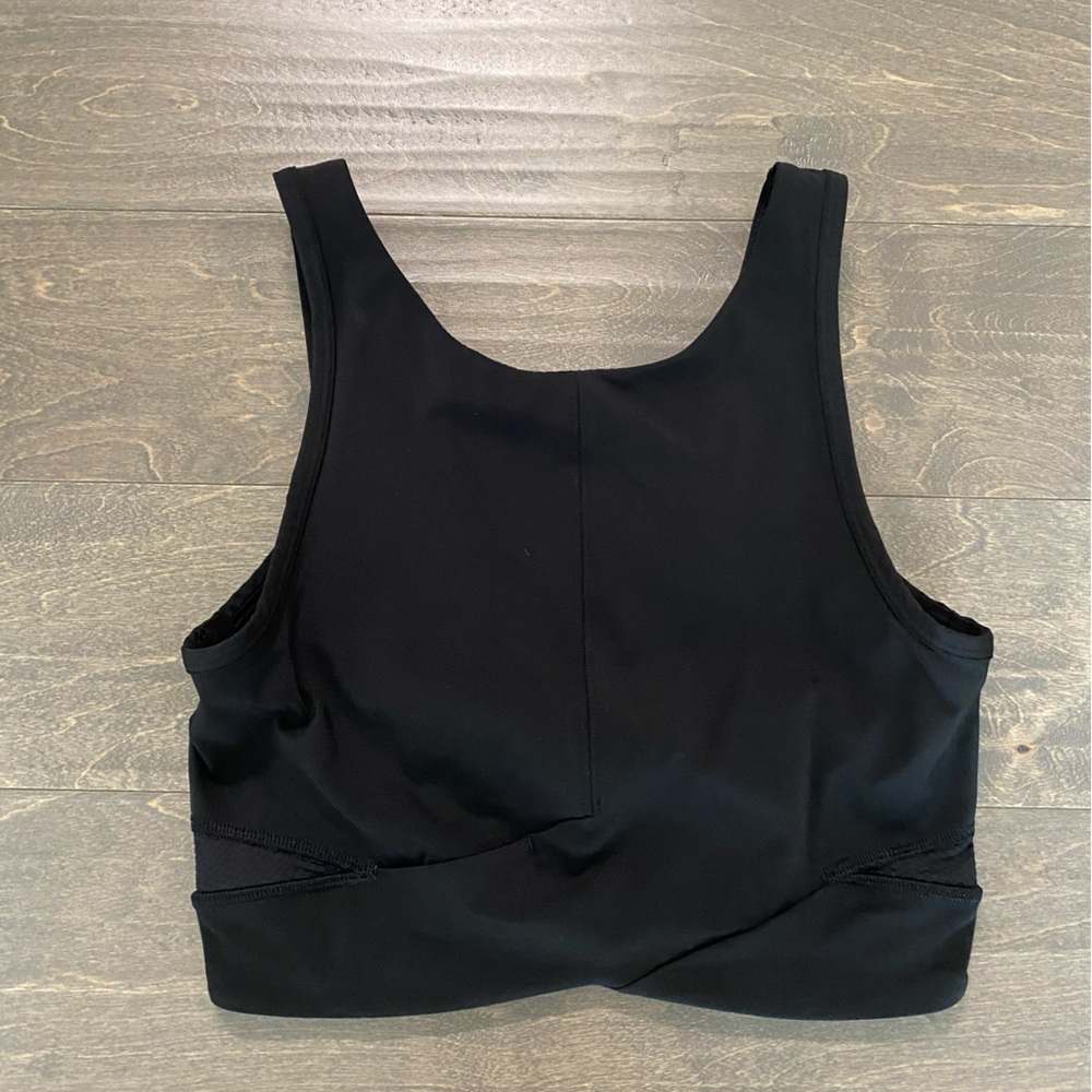 Lululemon Black Cropped Tank